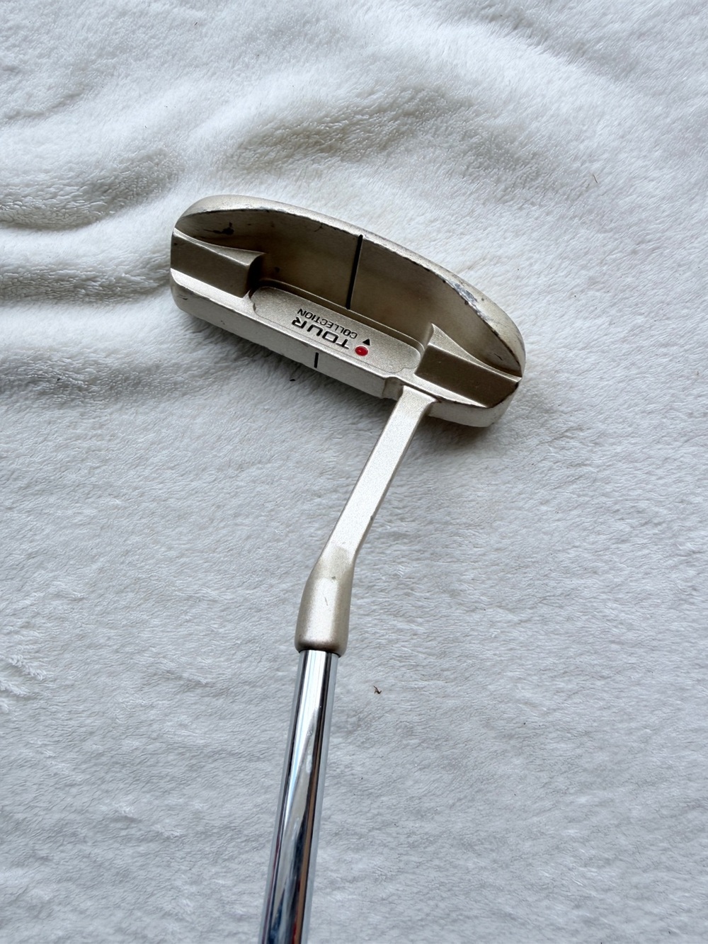 Tour Collection Blade Putter Right Handed Steel Shaft Golf Club Alignment Aid